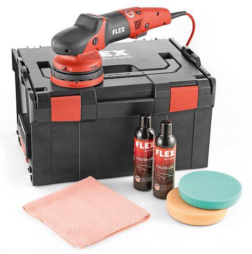 Polisseuse orbitale à entraînement forcé XCE 10-8 125 P-Set FLEX - en L-Boxx avec accessoires - 447269 - Imagen 1