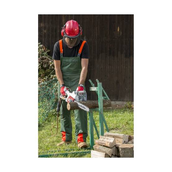 Tronçonneuse Electrique 2200W Guide 40 cm Poignée 2 mains Anti-vibration Tendeur de chaine sans outil IKRA - Image 8