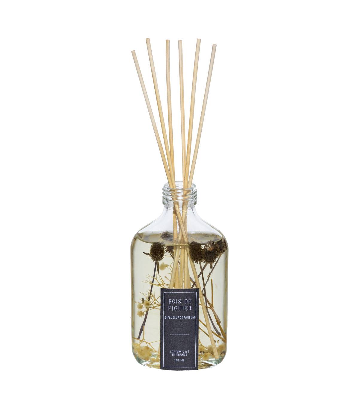 Diffuseur de parfum Bois de figuier 180 ml avec 6 bâtonnets - Imagen 1
