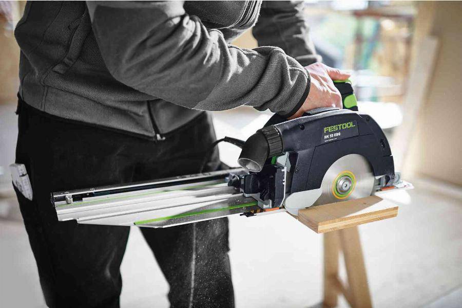 Scie circulaire portative FESTOOL HK 55 EB-Plus + Rail de guidage FSK 420 et lame de scie Ø 160 mm - 576131 - Image 2
