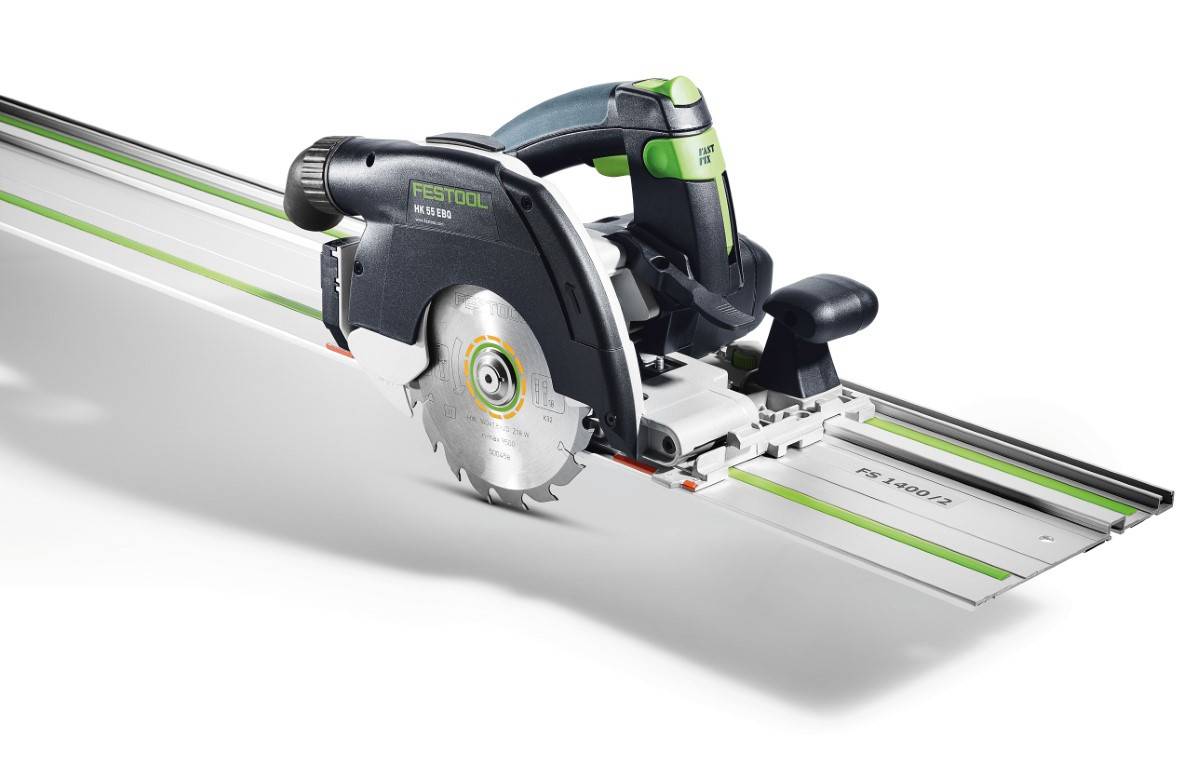 Scie circulaire portative FESTOOL HK 55 EB-Plus + Rail de guidage FSK 420 et lame de scie Ø 160 mm - 576131 - Image 4