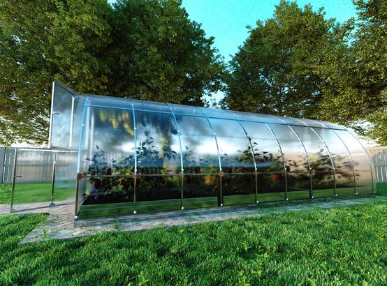 KLASIKA GREENHOUSES - Serre KLASIKA TUBE 3 x 6 m (18 m²), 6 mm avec revêtement en polycarbonate - Image 2