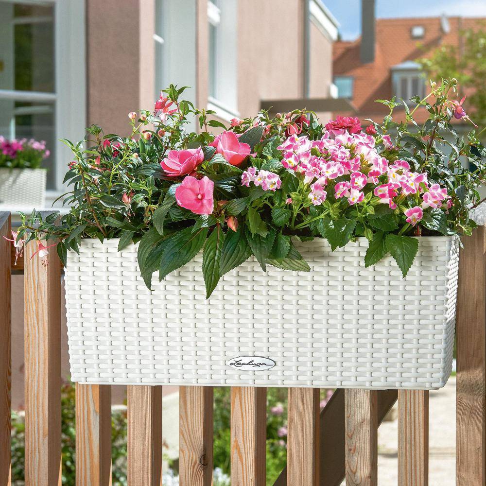 Lechuza - Pot Balconera Cottage 50 - kit complet, blanc - 50 cm Lechuza - Imagen 5
