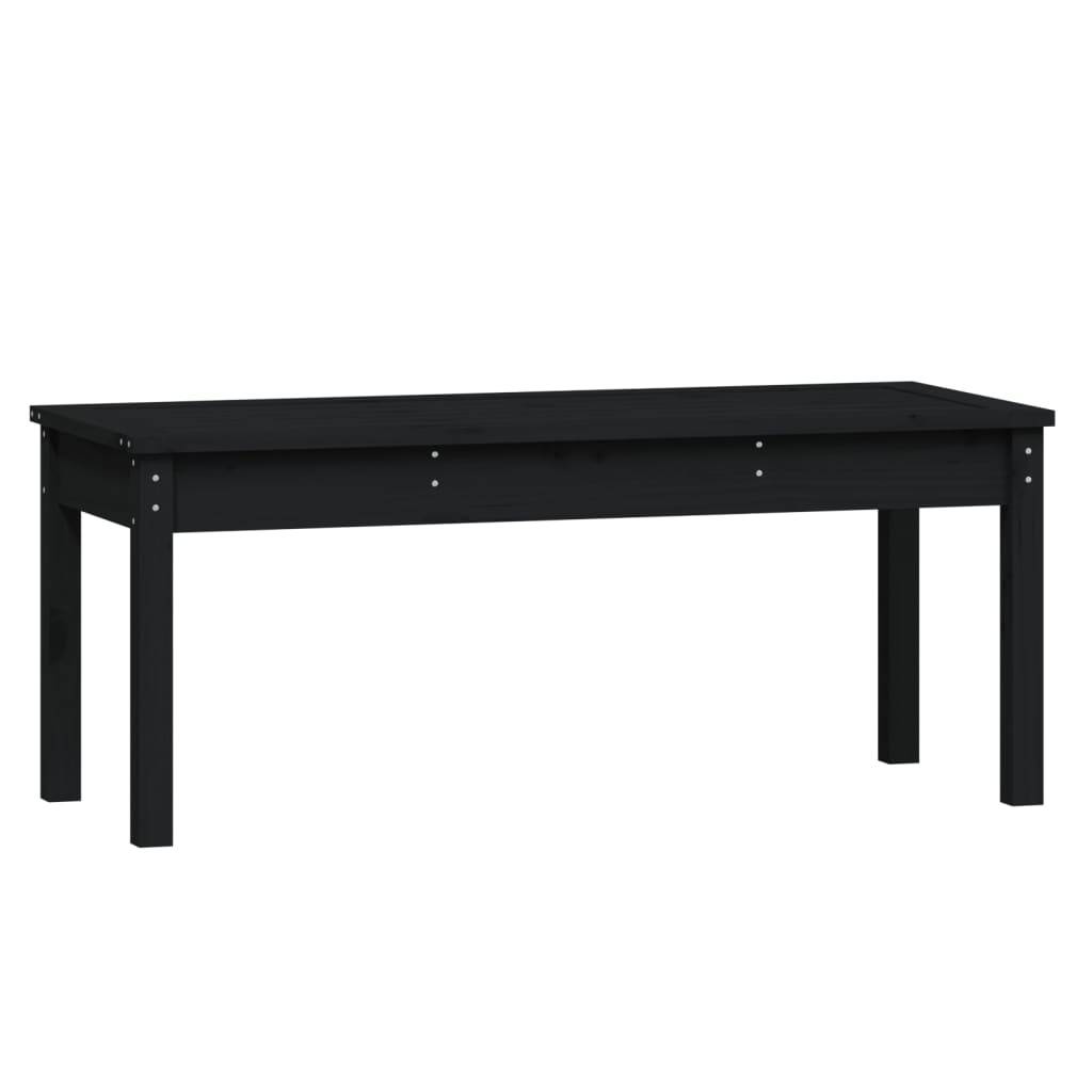 PANGIVO - Banc de jardin bois de pin noir 109 x 44 x 45 cm - PANGIVO - Image 2