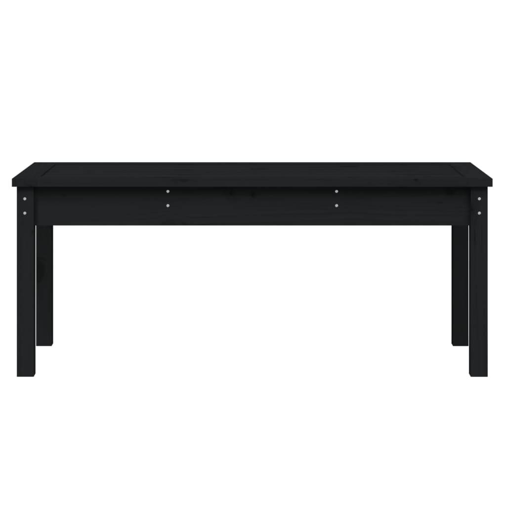 PANGIVO - Banc de jardin bois de pin noir 109 x 44 x 45 cm - PANGIVO - Image 4