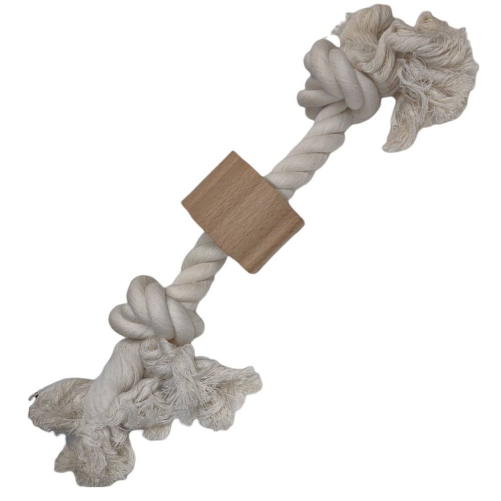 Corde Wild 2 nœuds, taille ø 2 cm x 34 cm, jeux pour chien. - Imagen 1
