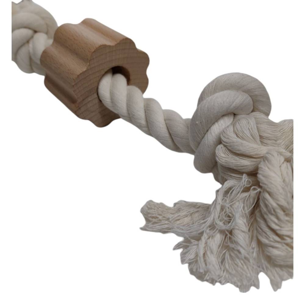 Corde Wild 2 nœuds, taille ø 2 cm x 34 cm, jeux pour chien. - Imagen 4