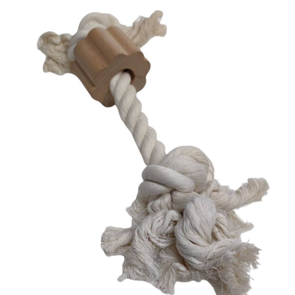 Corde Wild 2 nœuds, taille ø 2 cm x 34 cm, jeux pour chien. - Imagen 6