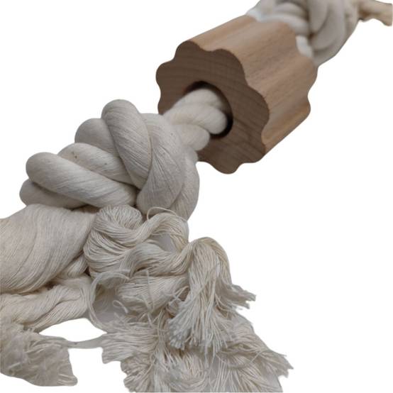 Corde Wild 2 nœuds, taille ø 2 cm x 34 cm, jeux pour chien. - Image 3