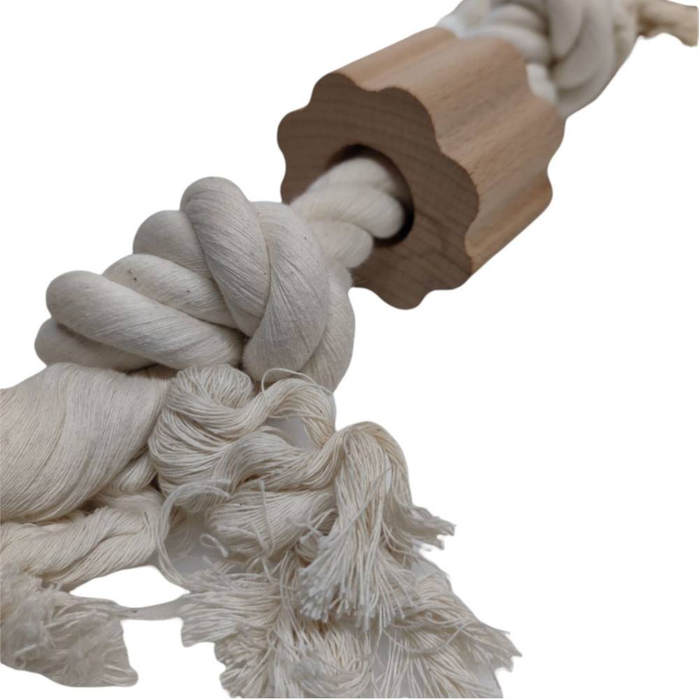 Corde Wild 2 nœuds, taille ø 2 cm x 34 cm, jeux pour chien. - Imagen 3