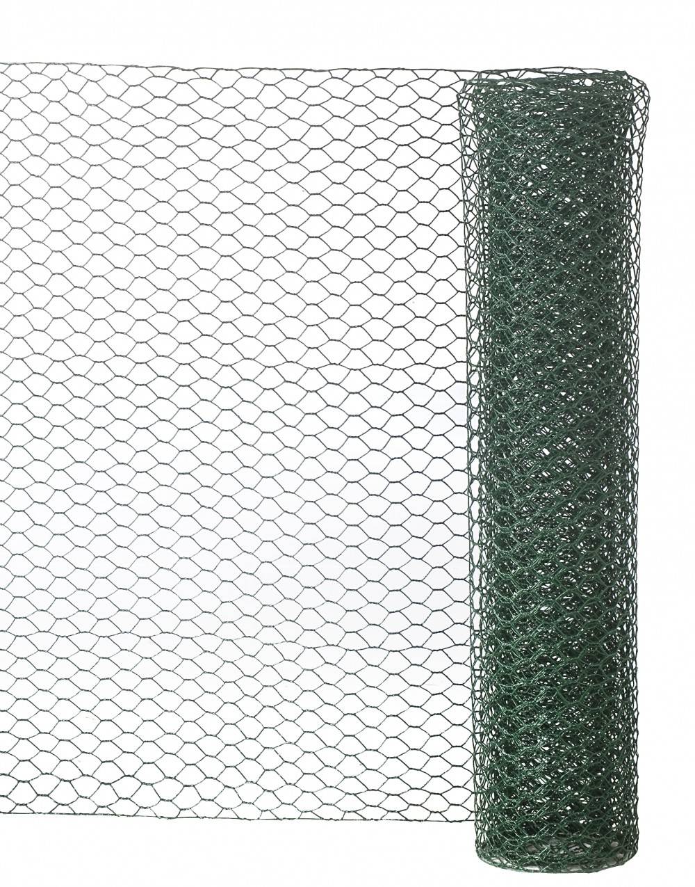 Centrale Brico - Grillage pour animaux triple torsion vert, H.1 x L.3 m, maille H.13 x l.13 mm Centrale Brico
