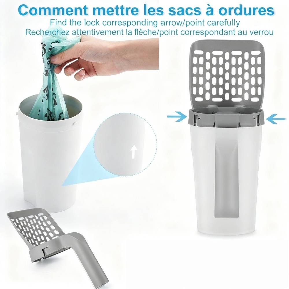 DtopbuyAge - Pelle à litière pour chat DtopbuyAge - Image 4