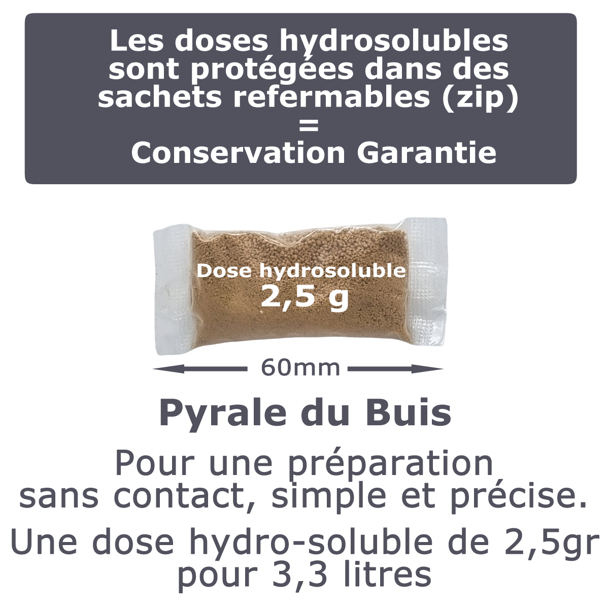 SoluBTK - Kit de Traitement Pyrale du Buis : Produit Biocontrôle BTK 15 g + Engrais Spécial Buis 250 g  Chenilles et Régénération des Feuilles - Image 7
