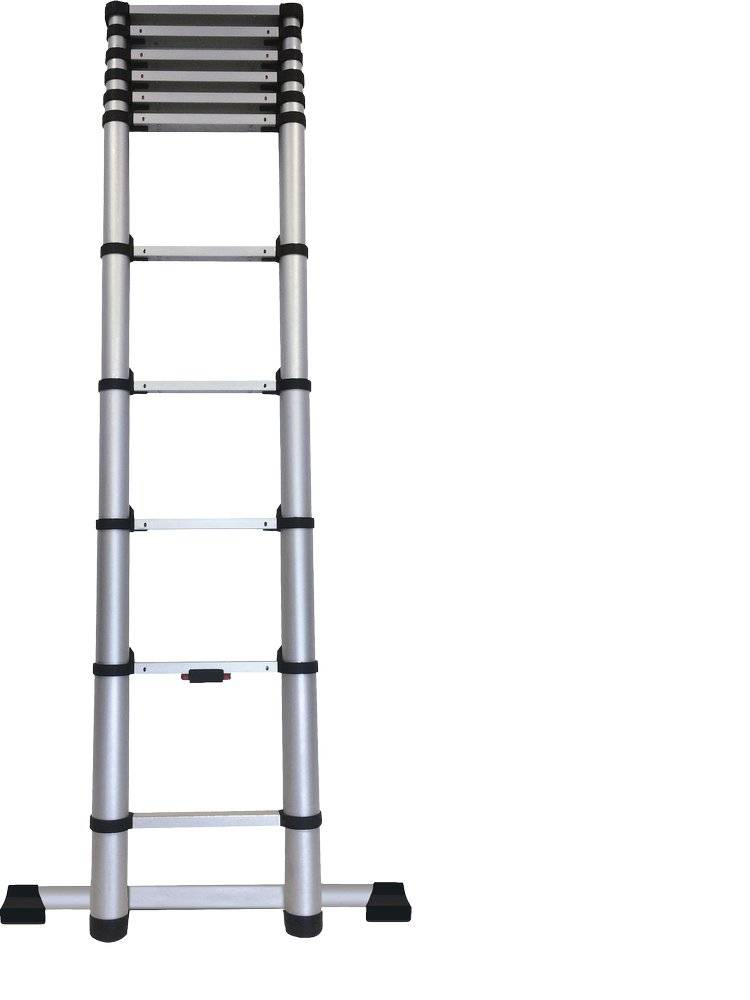 Echelle télescopique KOMPACT 11 barreaux - hauteur de travail 3,20m - Image 1