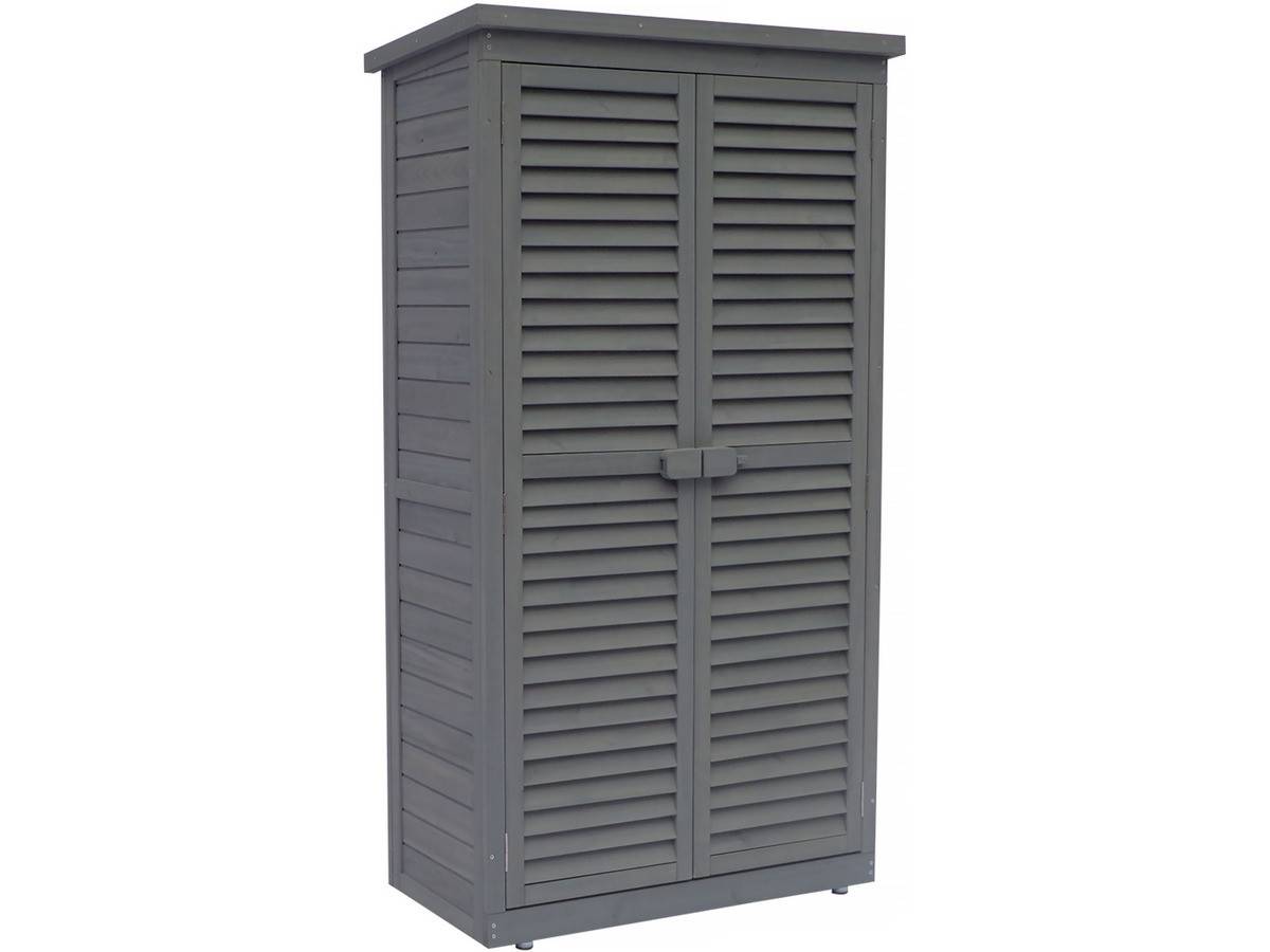 Habitat Et Jardin - Armoire De Jardin "space" - 87 X 46.5 X 160 Cm - Anthracite -habitat Et Jardin - Imagen 1