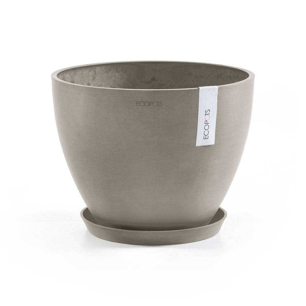 Ecopots - Pot Rond Antwerp 50 Old Taupe - Ø 50 x H. 37,5 cm - 52 L ECOPOTS - Imagen 5
