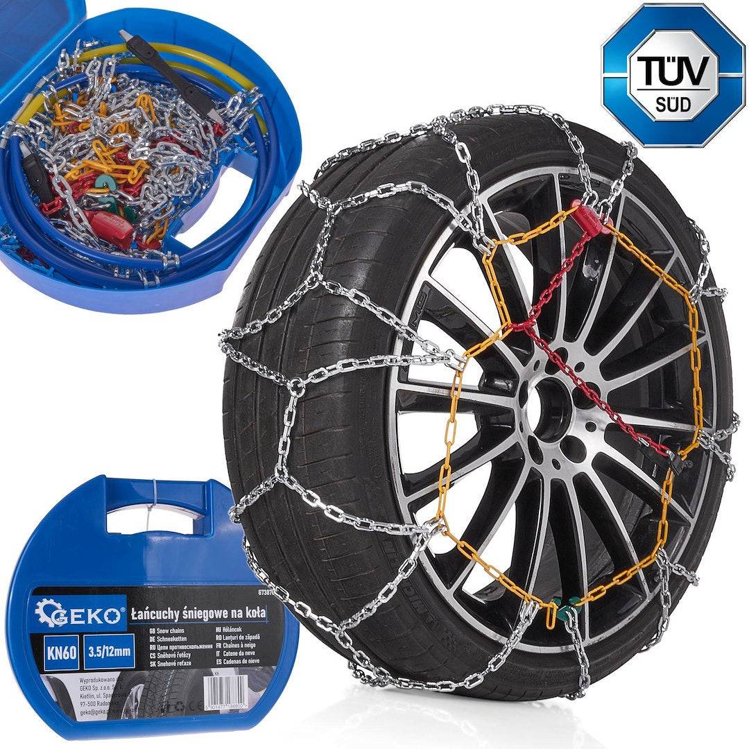 Entrepotbrico - Chaînes À Neige  3,5/12 Mm Pour Véhicule Set Deux Roues - Image 1