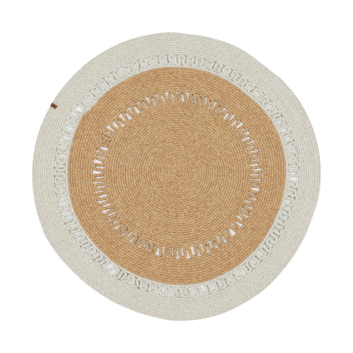 Autre - Tapis intérieur et extérieur naturel 120x120cm - Imagen 1