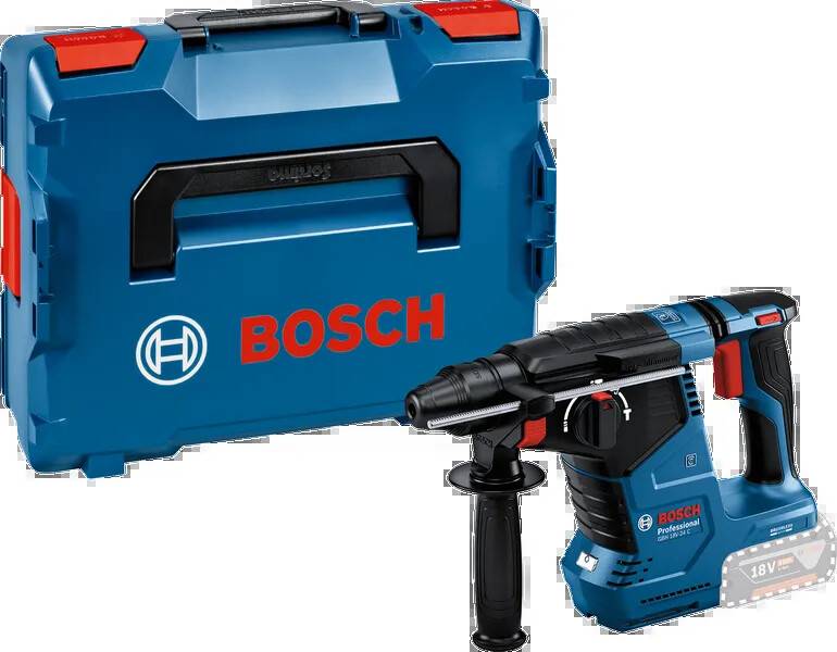 Bosch Professional - Perforateur SDS Plus 18V GBH 18V-24 C Professional (sans batterie ni chargeur) + coffret L-Boxx - BOSCH - 0611923001 - Imagen 4