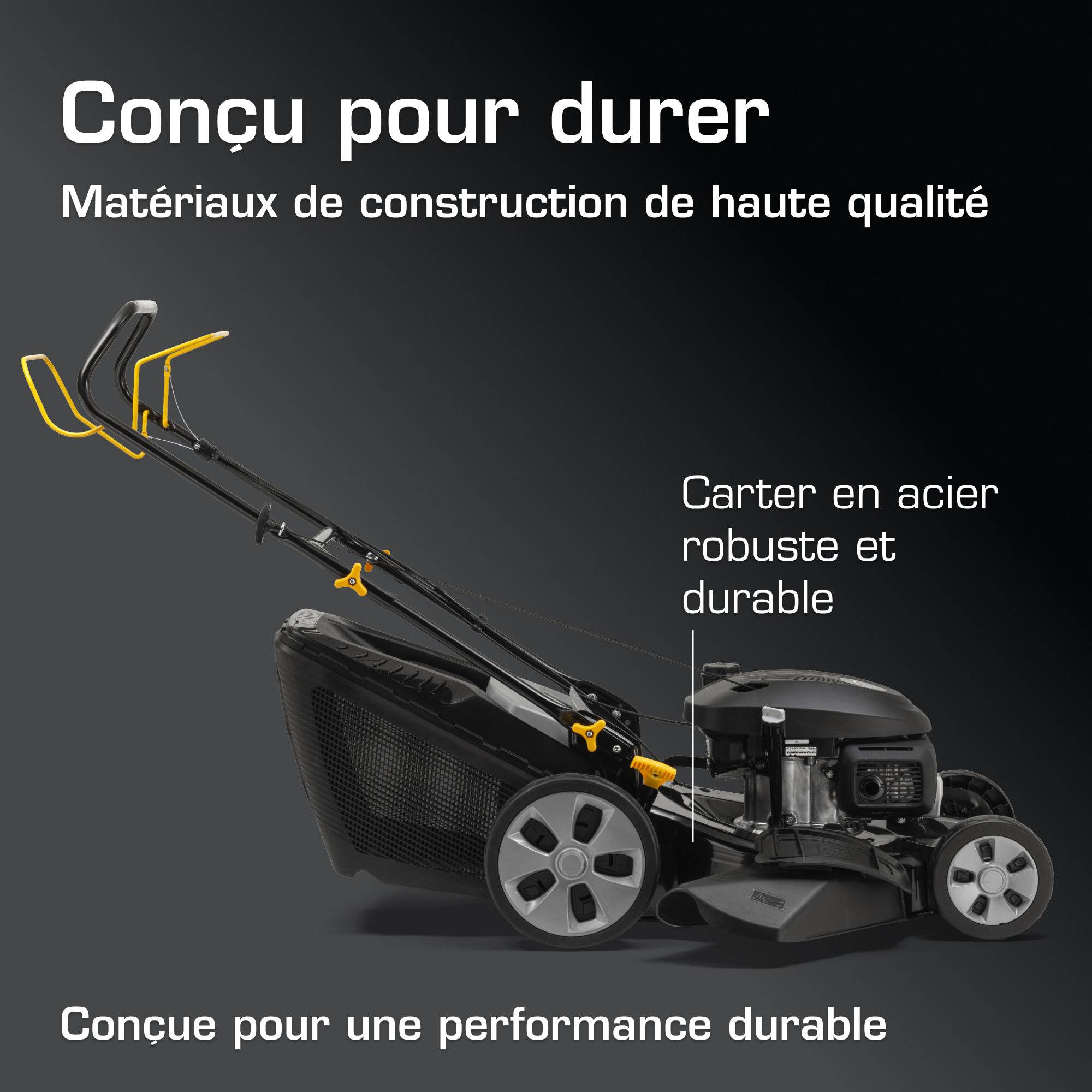 Alpina - Tondeuse AL4 51 SHQ, 145cc, largeur 51cm, bac 60L, 4 en 1 - ALPINA - Imagen 3