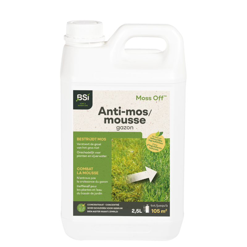 Anti-mousse gazon 2,5L - Bsi