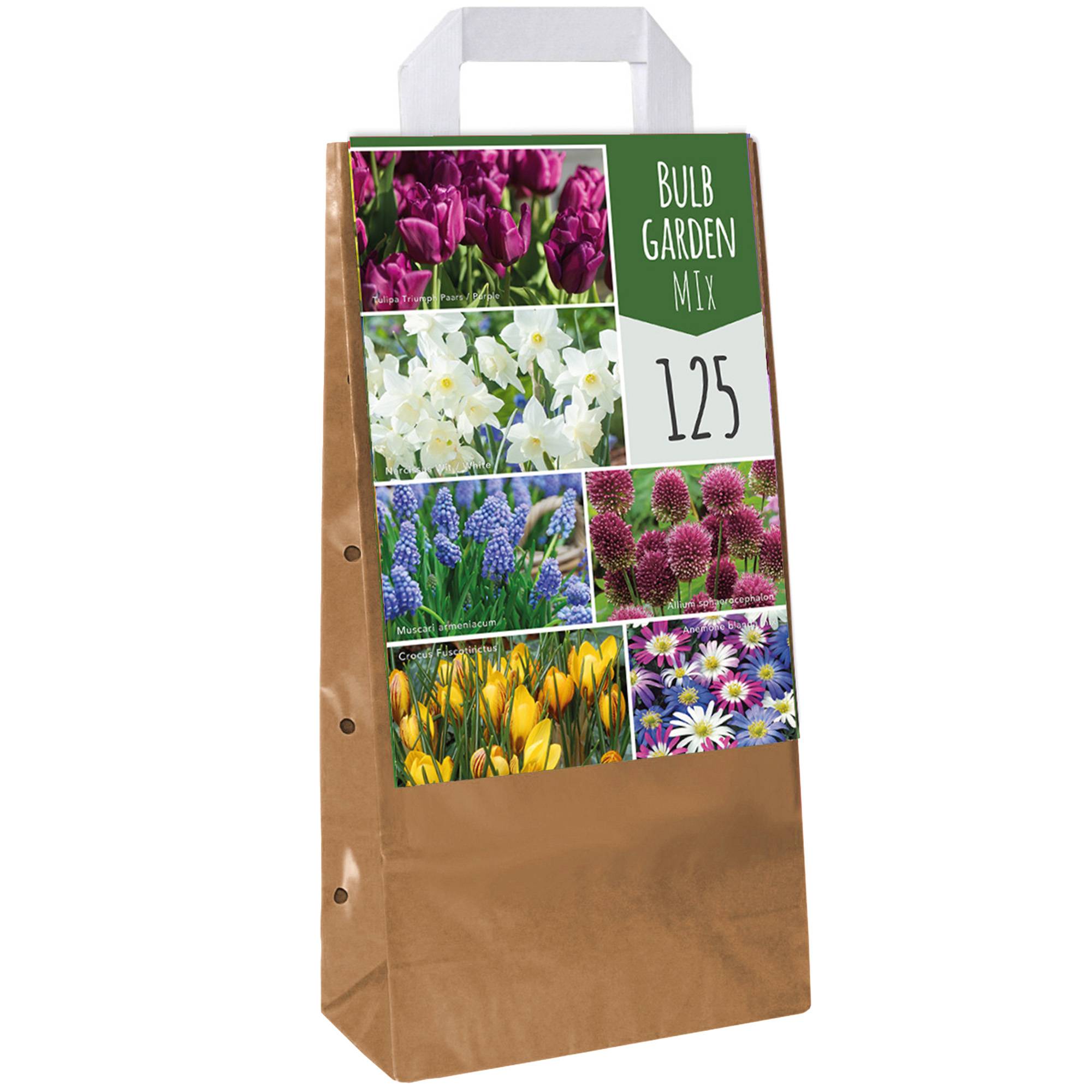 Gardenersdream - Mélange de bulbes de jardin - Tulipe, Anémone, Crocus, Muscari, Narcisse, Allium (125 bulbes) - Imagen 1