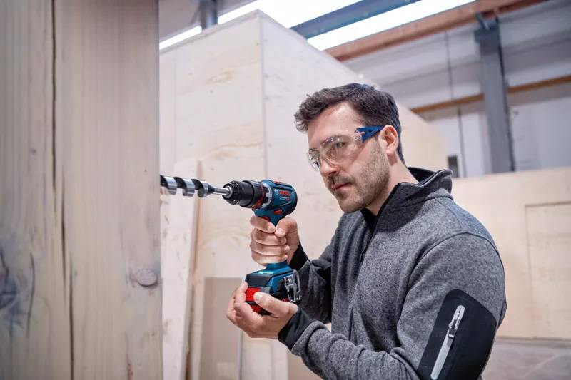 Bosch Professional - Perceuse visseuse 18V GSR 18V-90 FC (sans batterie ni chargeur) + L-BOXX - BOSCH - 06019K6204 - Imagen 5