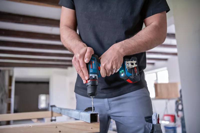 Bosch Professional - Perceuse visseuse 18V GSR 18V-90 FC (sans batterie ni chargeur) + L-BOXX - BOSCH - 06019K6204 - Imagen 9