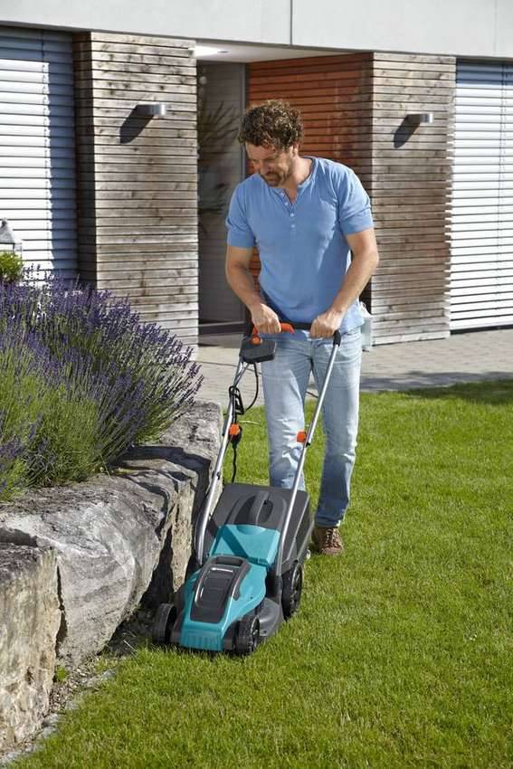 Gardena - Tondeuse électrique PowerMax 1100/32 - coupe 32 cm - bac 30 l. - jusqu'à 300 m² Gardena - Imagen 4