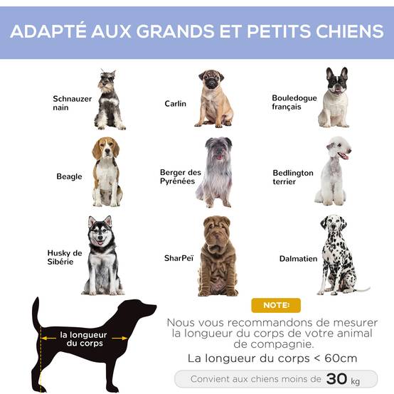 Lit rafraîchissant surélevé Métal pour grand chien Couchage XL anti-humidité 92cm bleu - ComfortXL Outdoor Living - Image 6