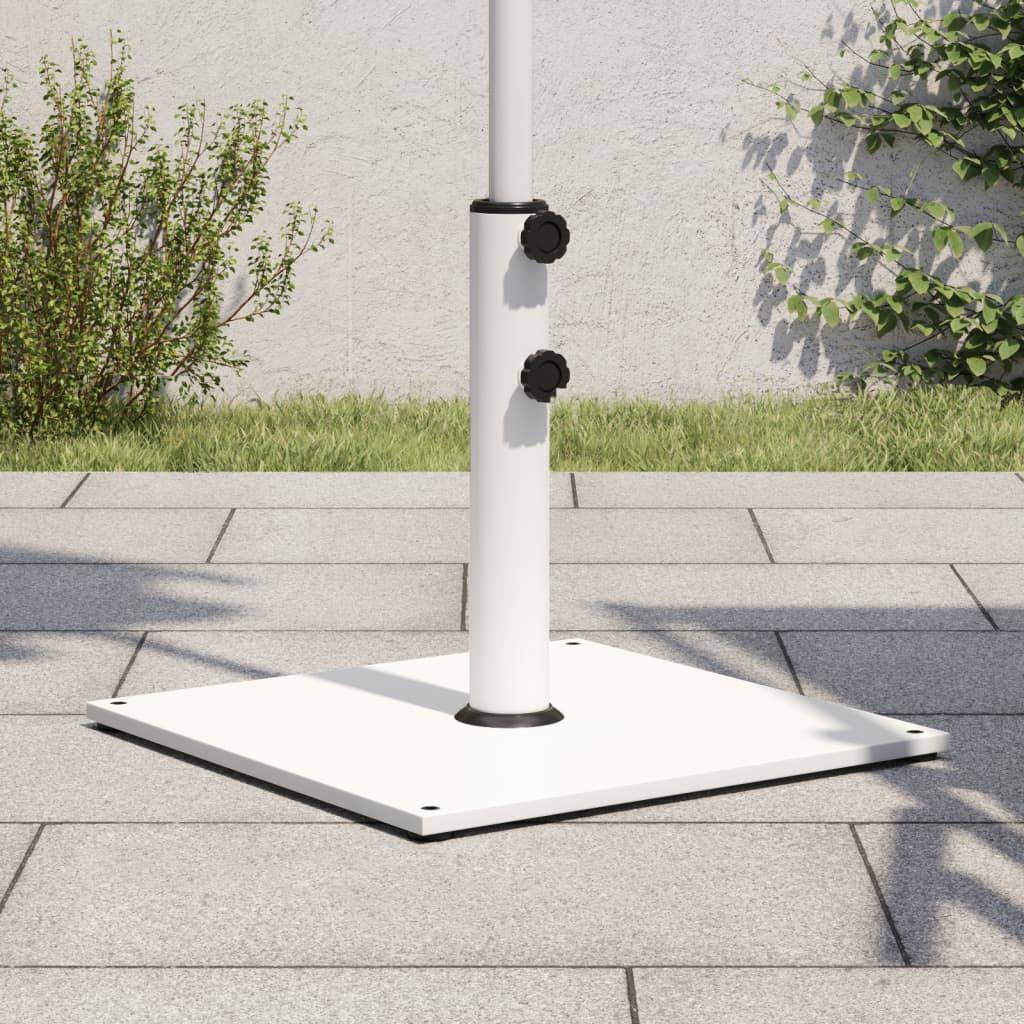 Accessoire parasol acier blanc 43 x 43 x 38 cm - Prolenta premium p375.2 - Image 2