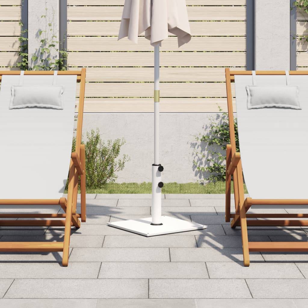 Accessoire parasol acier blanc 43 x 43 x 38 cm - Prolenta premium p375.2 - Image 3