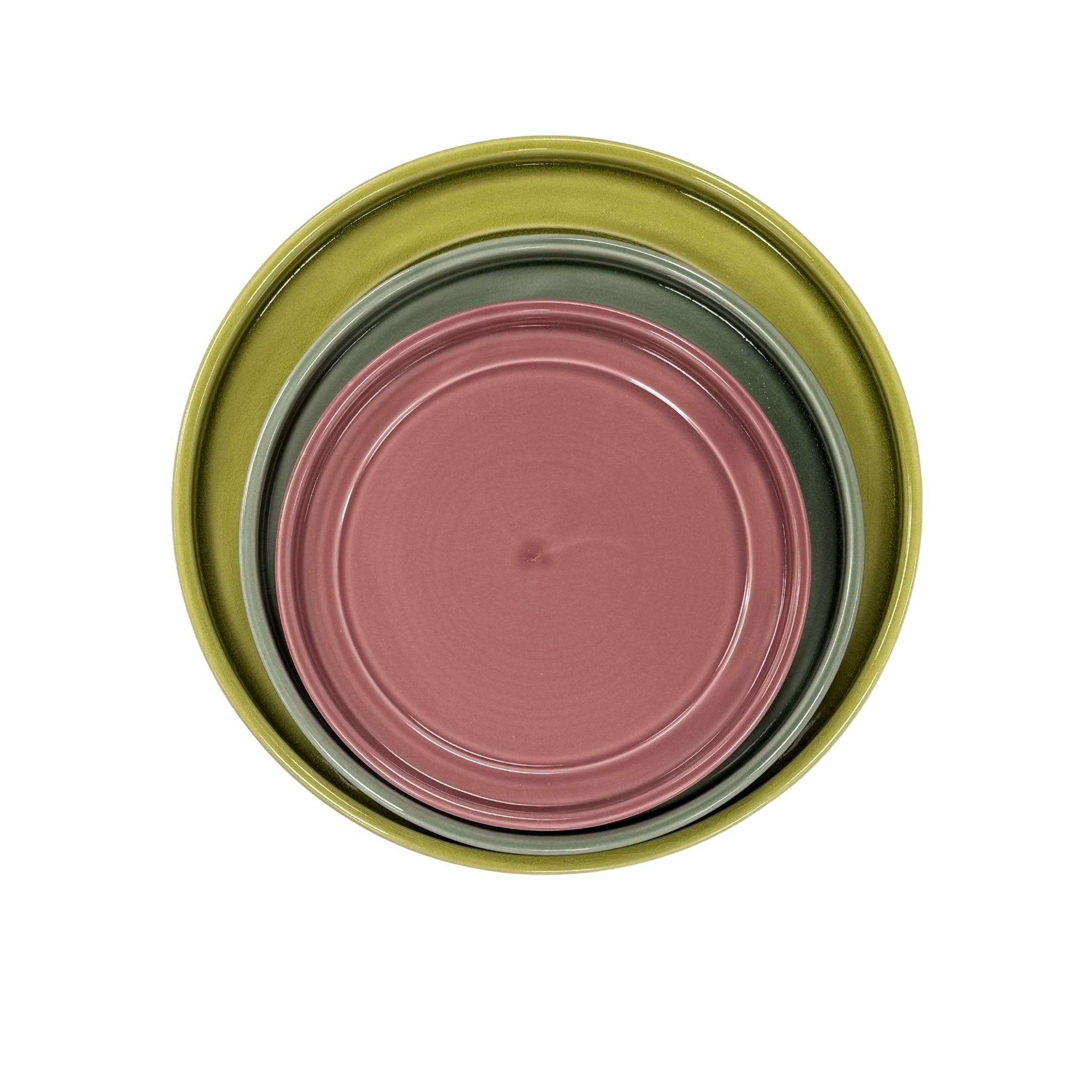 Provencelia - Soucoupe 35cm rose - Image 4