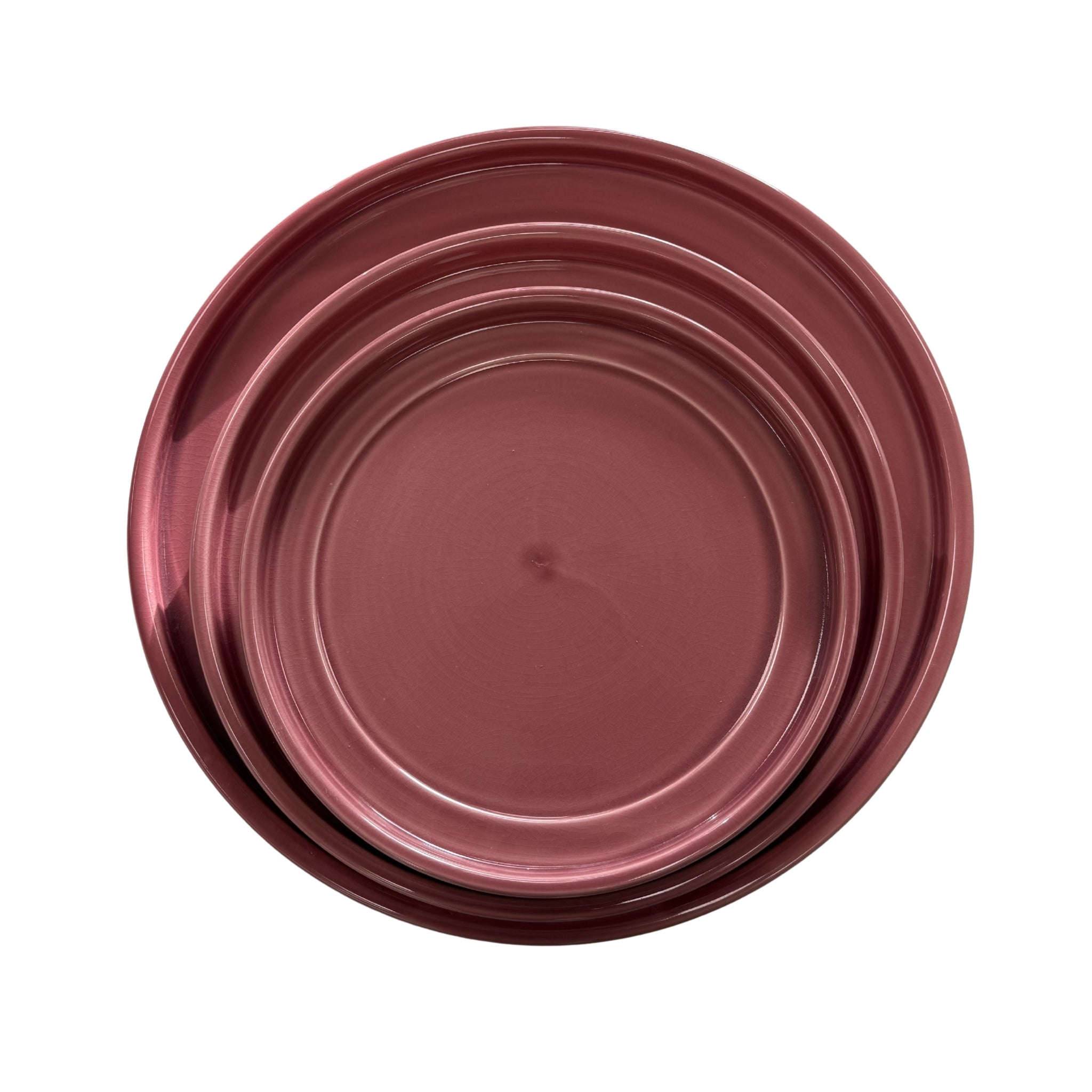 Provencelia - Soucoupe 35cm rose - Image 2