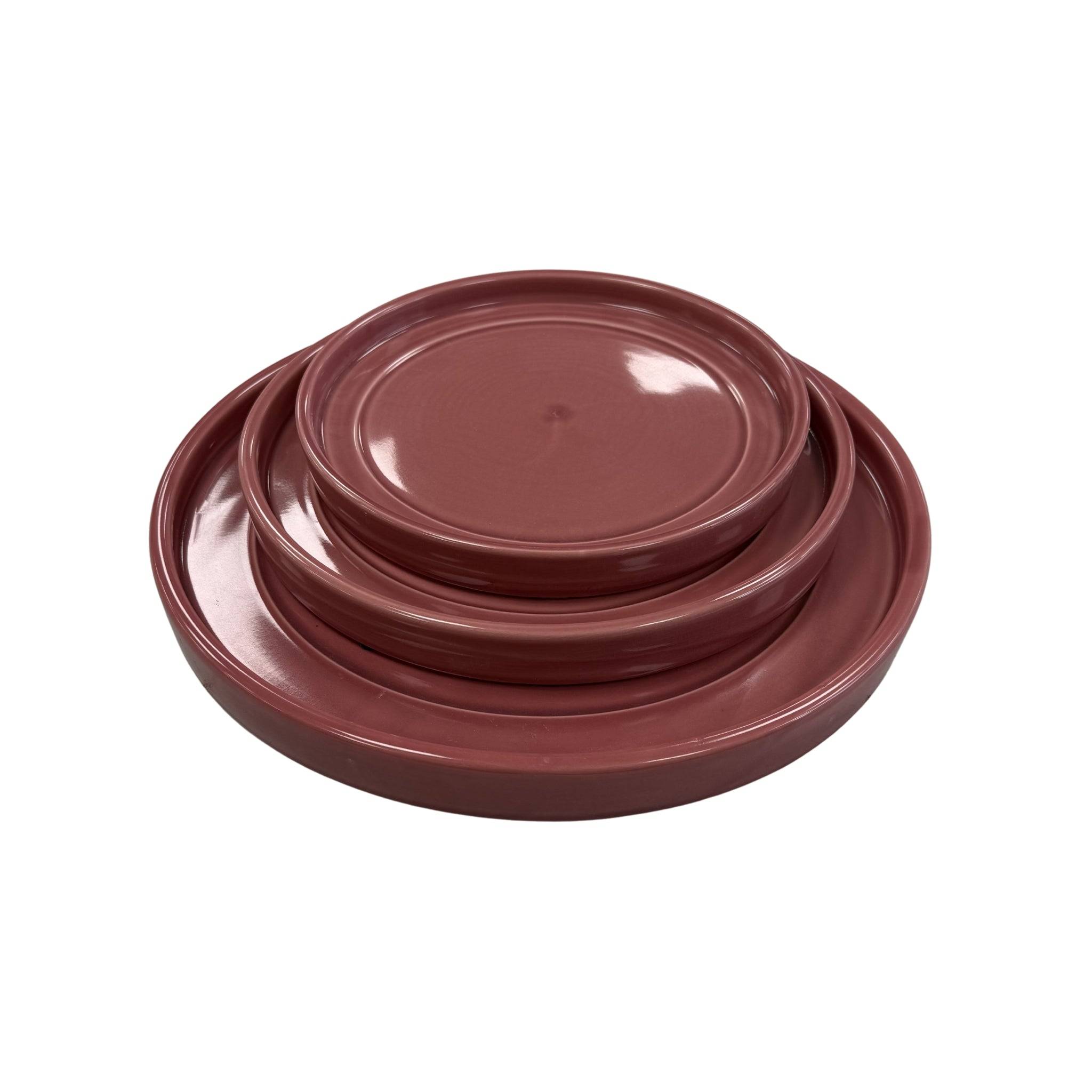 Provencelia - Soucoupe 35cm rose - Image 3