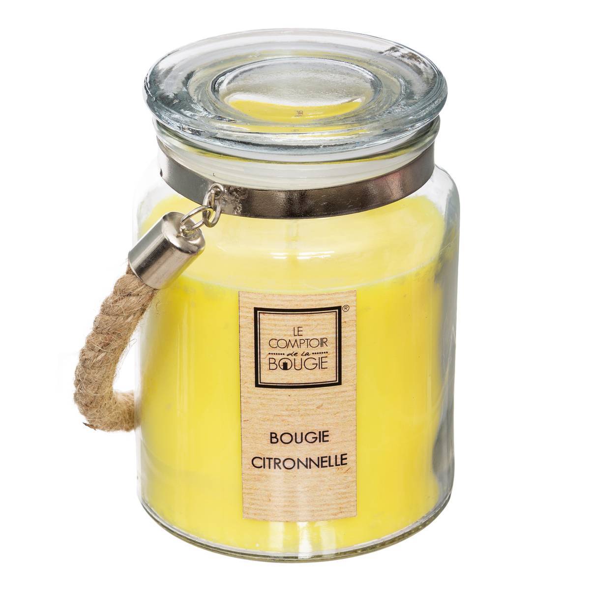 Atmosphera - Bougie parfumée citronnelle 500g - Atmosphera Créateur d'intérieur - Image 1