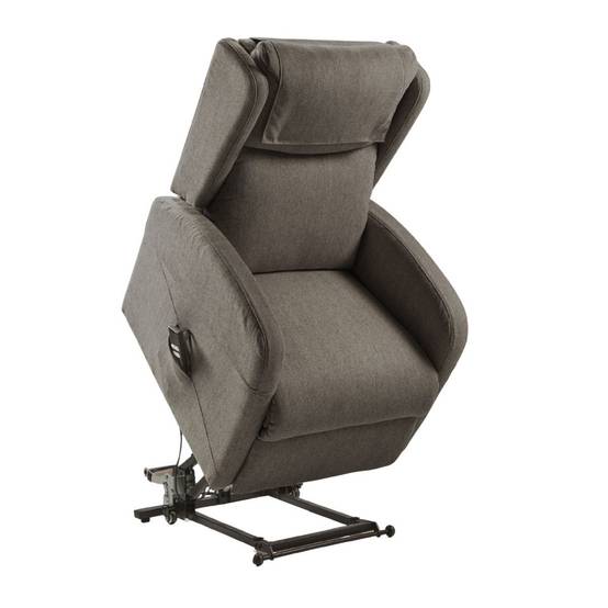 Fauteuil Relax Releveur Electrique Gris avec Roulettes - SEVILLE - Image 1