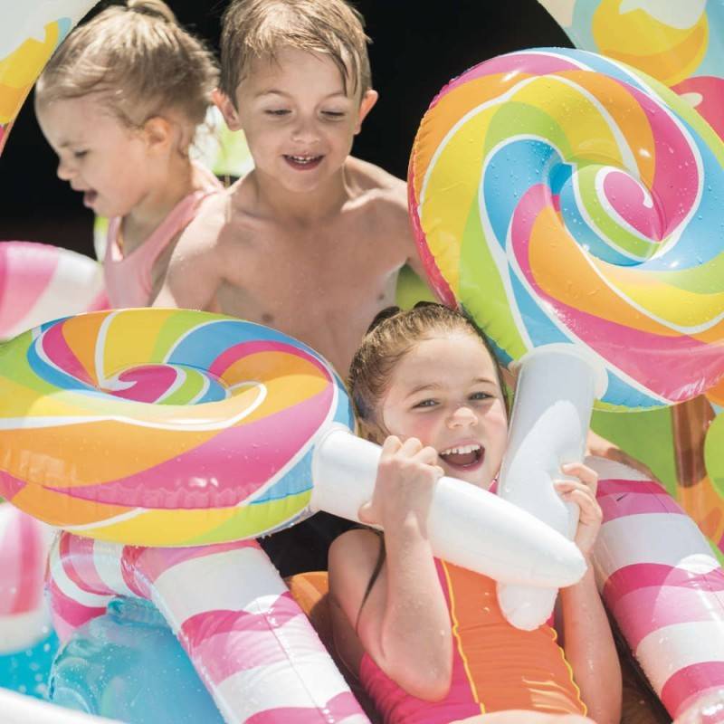 Intex - Aire de jeux gonflable royaume des bonbons Intex - Imagen 6