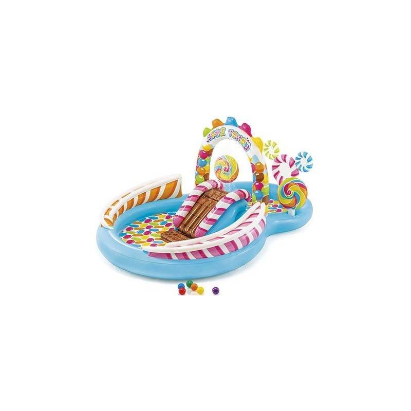Intex - Aire de jeux gonflable royaume des bonbons Intex - Imagen 3
