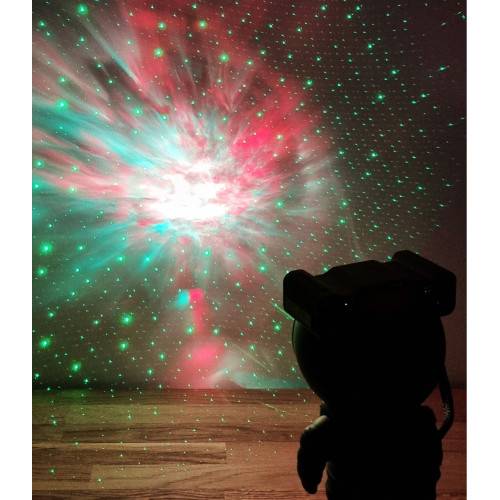 Projecteur & enceinte Astronaute noir-or MAGNETICLAND - Imagen 3