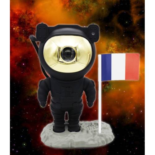 Projecteur & enceinte Astronaute noir-or MAGNETICLAND - Imagen 1
