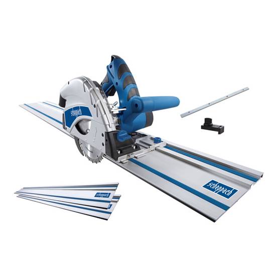 Scheppach - Scie plongeante PL55 SCHEPPACH - 230V 50Hz 1200W 160mm - 2 rails de 70 cm - 5901802915 - Image 1