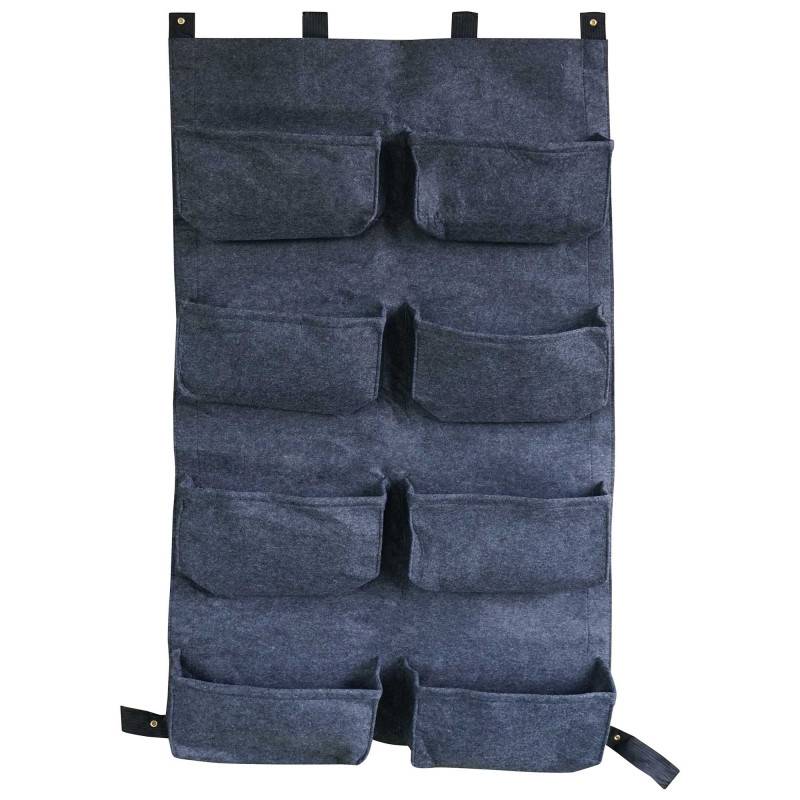 Forest Style - Mur végétal 8 sacs gris anthracite en feutre géotextile - Bag 4 Plant 60 x 10 x 100 cm