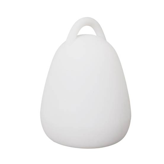 The Home Deco Factory - Lampe à Poser d'Extérieur "Télécommande" 25cm Blanc - Image 2