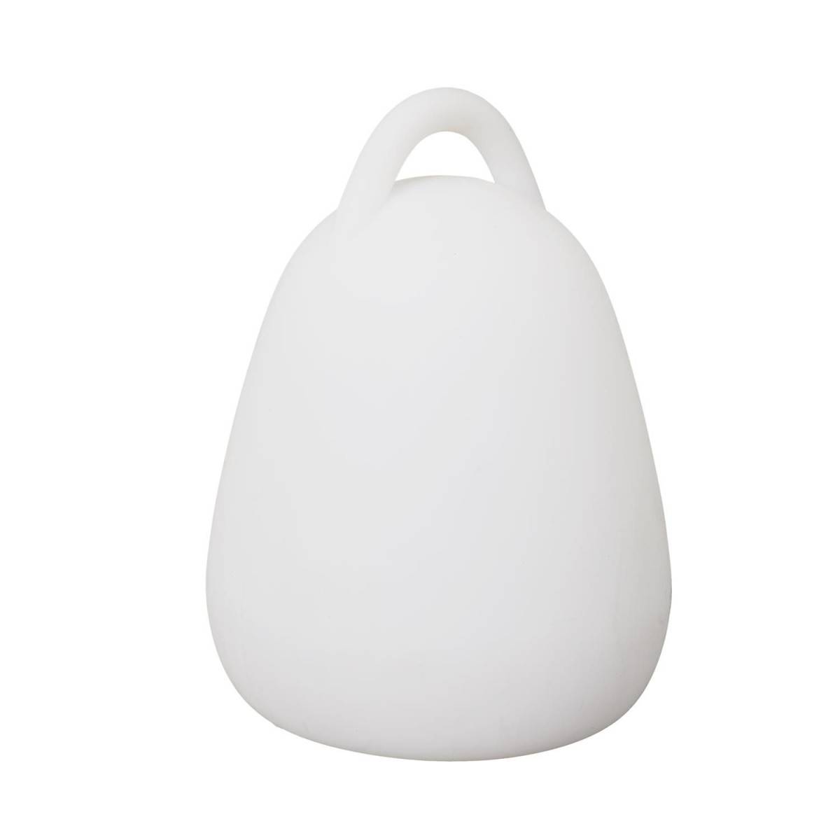 The Home Deco Factory - Lampe à Poser d'Extérieur "Télécommande" 25cm Blanc - Image 2