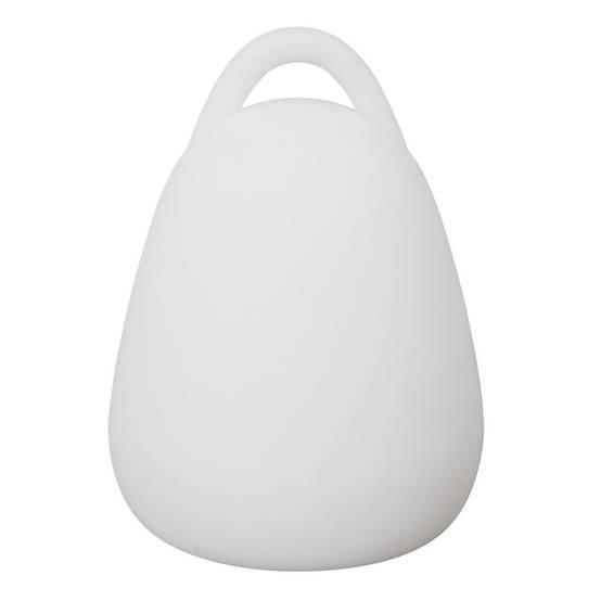 The Home Deco Factory - Lampe à Poser d'Extérieur "Télécommande" 25cm Blanc - Image 1
