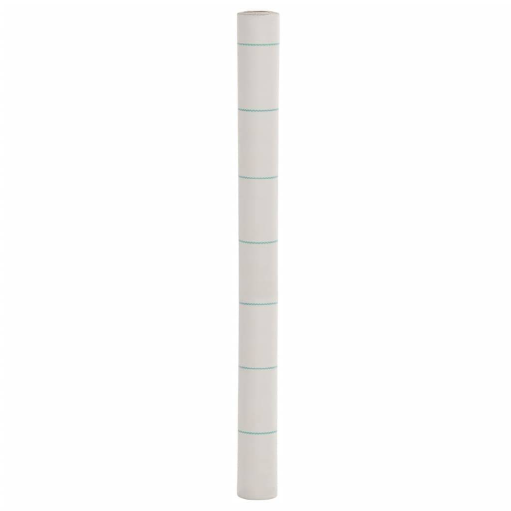 Feutre Géotextile anti-herbes en Polypropylène pour Jardin et Allée 1,5x25m Blanc - ComfortXL Outdoor Living - Image 1