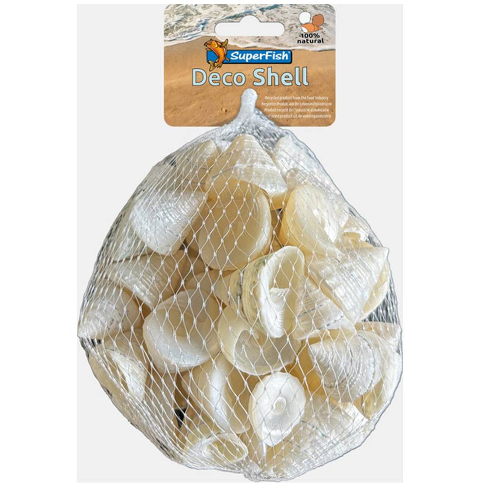 Superfish - Coquille Spirale Blanche Décoration aquarium 200 g - SUPERFISH