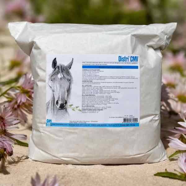 Distri'CMV - CMV pour chevaux et poneys - Poudre - 2,5kg - Distri’Horse33