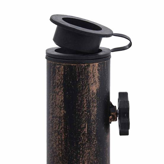 Vidaxl - Socle de parasol Bronze 12 kg 49 cm Fonte vidaXL 47868 - Image 6
